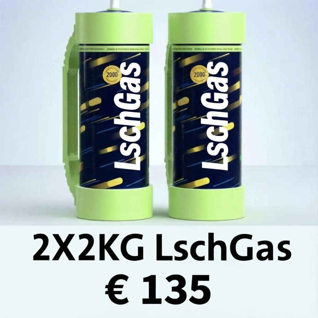 2X2KG LschGas €135